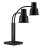 Lampa grzewcza, czarny mat 2 x 0,25kW