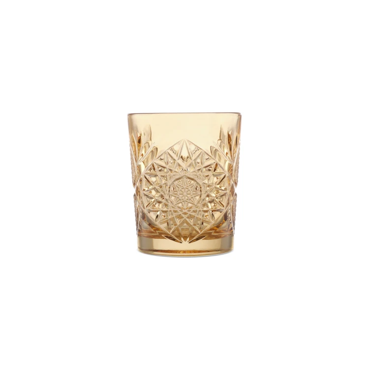 Szklanka niska D.O.F. kolor bursztynowy 355 ml, HOBSTAR