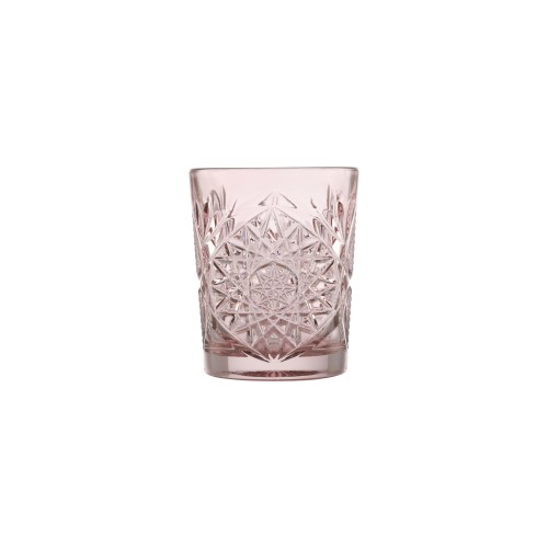 Szklanka niska D.O.F. różowa, 355 ml, HOBSTAR