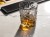 Szklanka z whisky i lodem, seria HOBSTAR, kolor szary