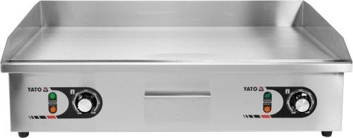 Elektryczna płyta grillowa gładka 2x2,2kw 73cm