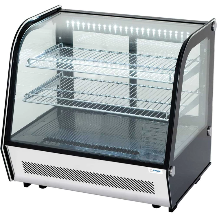 Witryna ekspozycyjna chłodnicza z oświetleniem LED 120 l