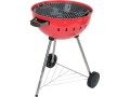 Grill węglowy okrągły, 54 cm, czerwony yg-20304, YATO