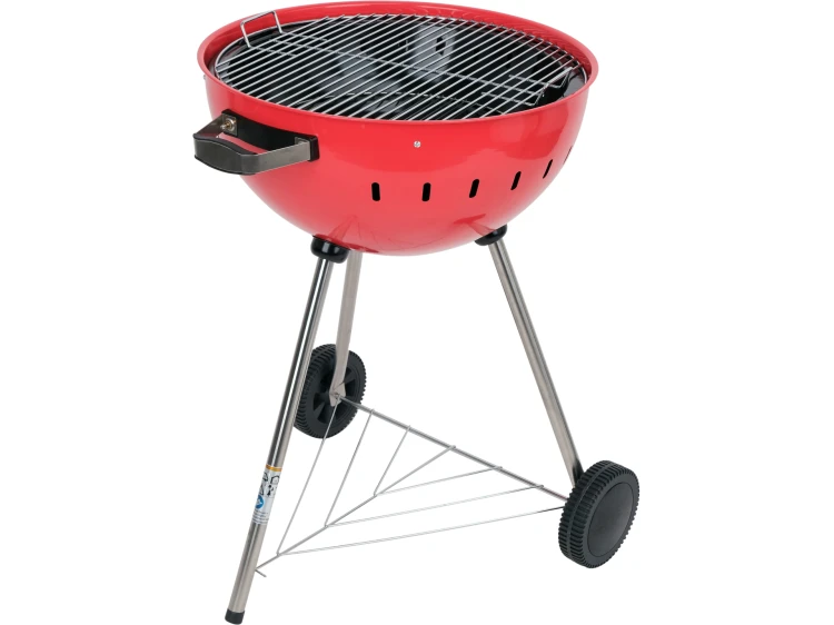 Grill węglowy okrągły, 54 cm, czerwony yg-20304, YATO