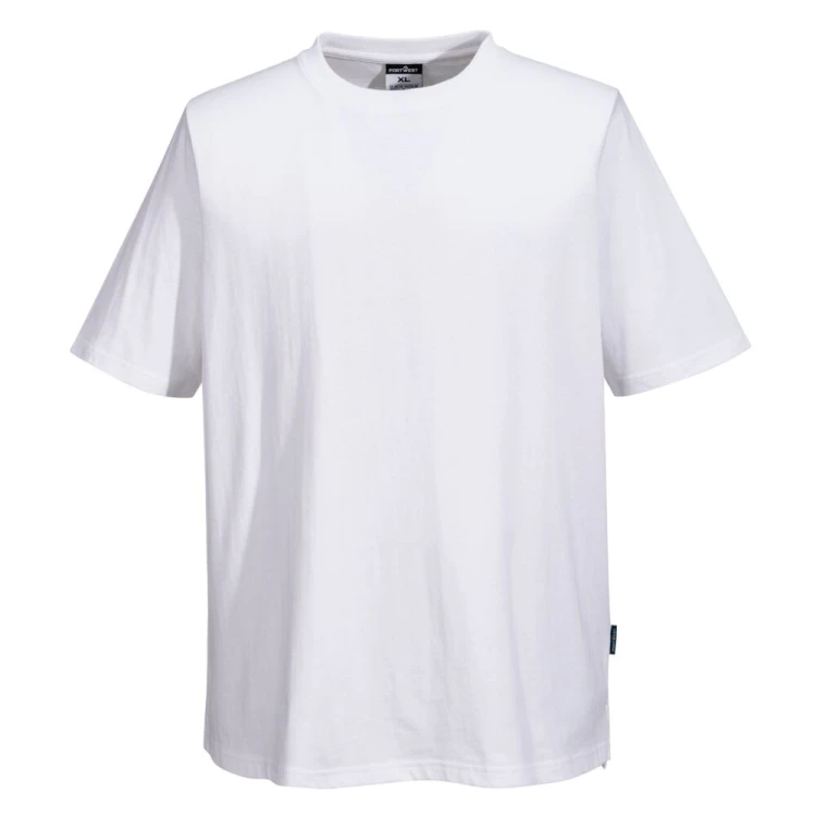 T-shirt kucharski, biały, przód