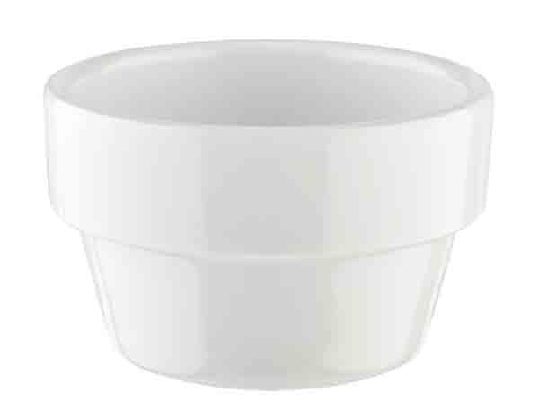 Biała miseczka FLOWER POT Ø 6 cm