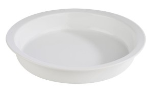Wkład porcelanowy, okrągły, biały Ø 39 cm