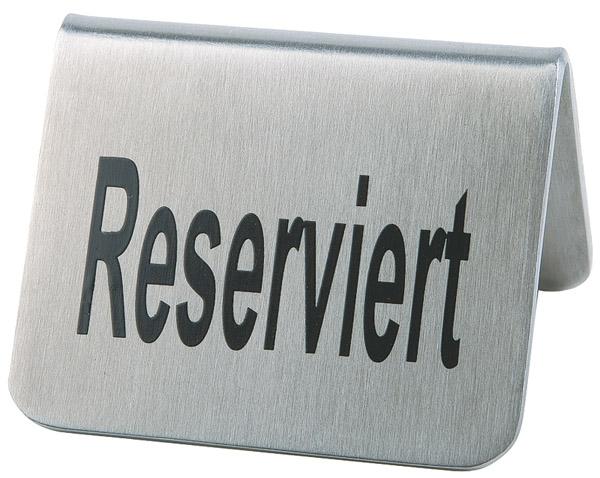 Tabliczki na stół 2 szt. „Reserviert”