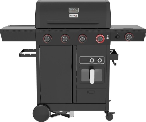 Grill gazowy z frytkownicą beztłuszczową 4+1