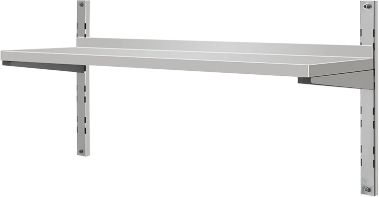 Półka wisząca pojedyncza regulowana z rantem 100 × 30 cm