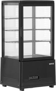 Witryna chłodnicza 79l 46x41x97 czarna