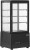 Witryna chłodnicza 79l 46x41x97 czarna