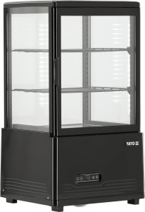 Witryna chłodnicza 59l 46x41x82 czarna