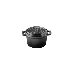 Mini garnek z pokrywką 5 STARS 0,35 l szary