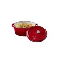 Mini garnek z pokrywką 5 STARS 0,45 l czerwony-2