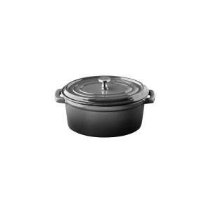 Mini garnek z pokrywką 5 STARS 0,45 l szary