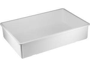 Pojemnik na ciasto do pizzy 600x400x130 mm, 25l