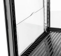 Witryna chłodnicza Mini 64L2T, czarna-