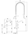 Bateria mieszająca dwuuchwytowa 40L-1802B-