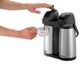 Termos z pompką Bartscher Duo 1,9L-ST – 3,8 l, 2 komory.