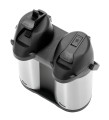 Termos z pompką Bartscher Duo 1,9L-ST – 3,8 l, 2 komory..