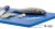 Deska do krojenia Easy 53x32 B Bartscher, niebieska, 530 × 320 mm.