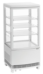 Witryna chłodnicza Mini 75L2T biała