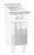 Reling kuchenny 900-400 Bartscher---