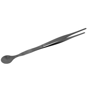 łyżka degustacyjna, pęseta barmańska, L 270 mm, czarna