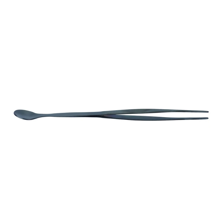łyżka degustacyjna, pęseta barmańska, L 270 mm, czarna_422271