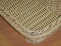 Koszyk na pieczywo, beżowy, GN 1/4, wysokość 6,5 cm
