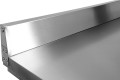 Składany stół przyścienny z półką 1200x600xh850+100mm
