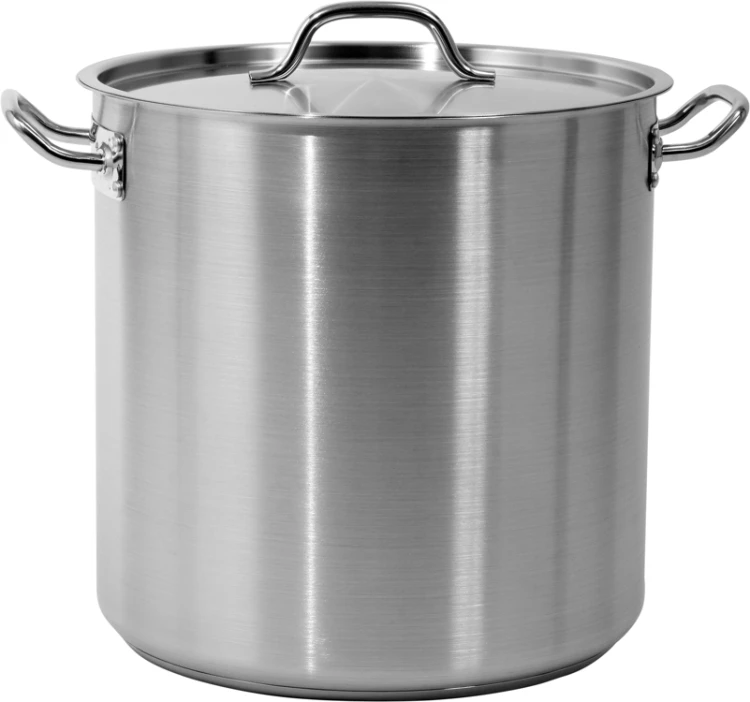 Garnek wysoki z pokrywką ze stali nierdzewnej 36x36m 36,6l