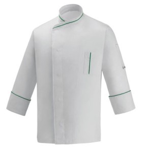 Bluza kucharska MICROTEC ML WHITE