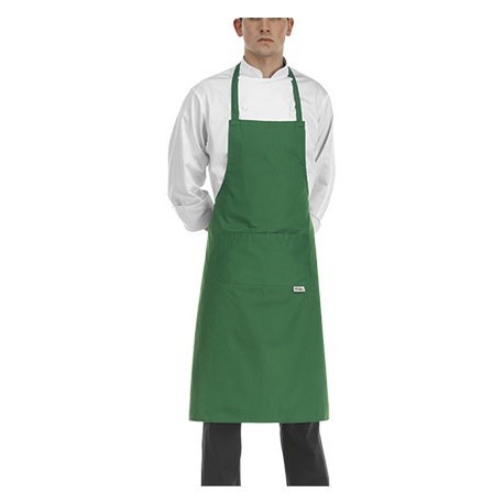 Fartuch kucharski długi KELLY GREEN - 2 szt.