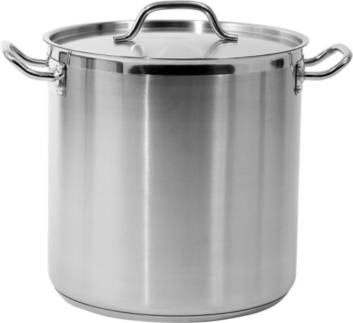 Garnek wysoki z pokrywką ze stali nierdzewnej 32x32cm 25,7l