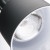 Wisząca lampa grzewcza czarna do potraw średnica 17,3 cm