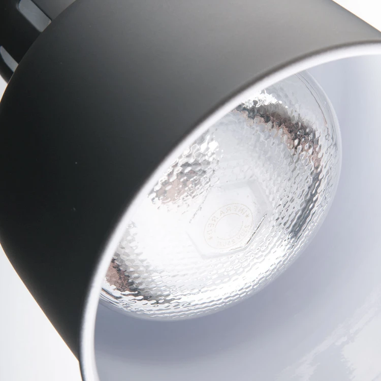Wisząca lampa grzewcza czarna do potraw średnica 17,3 cm