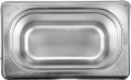 Pojemnik gastronomiczny ze stali nierdzewnej gn 1/9 100mm 1l