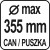 Otwieracz do puszek 350mm