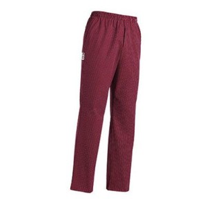Spodnie kucharskie COULISSE WINE