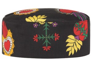 Czapka kucharska toczek HEARTS