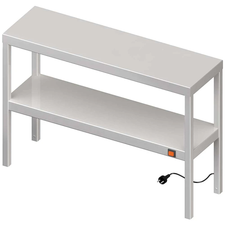 Nadstawka grzewcza na stół podwójna  900x400x700 mm