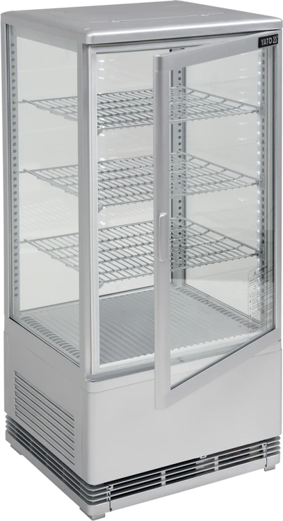 Witryna chłodnicza 78l 42x38x96 srebrna