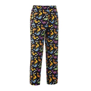 Kolorowe spodnie kucharskie DINO