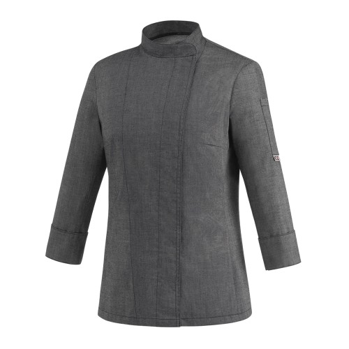 Damska bluza kucharska WOMAN GREY MIX