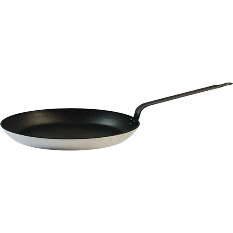 Patelnia do naleśników, teflonowa z aluminium, średnica 28 cm
