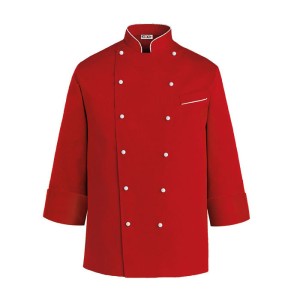 Bluza kucharska z długim rękawem PAINT RED