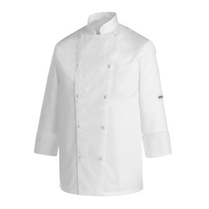 Bluza kucharska ANDREA PIPING WHITE