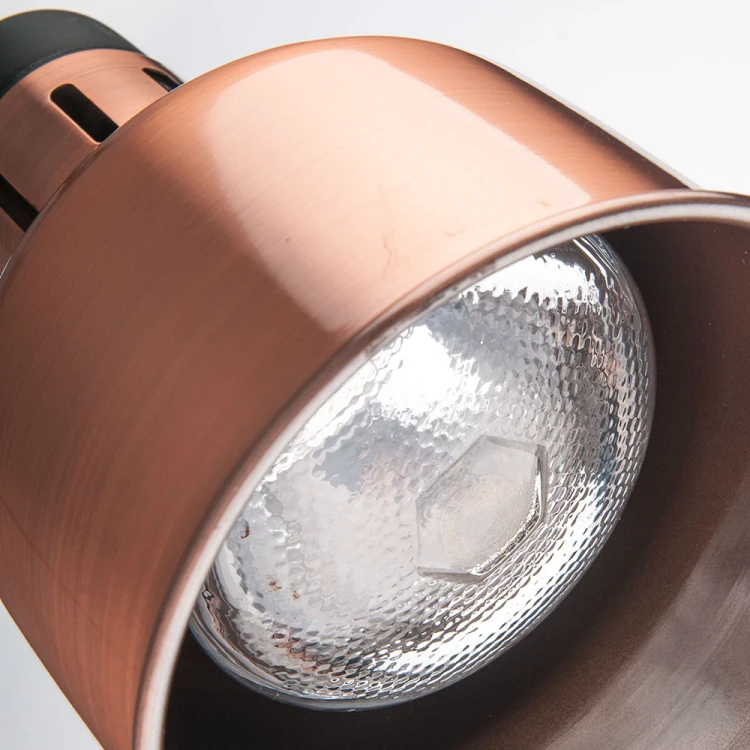Wisząca lampa grzewcza kolor miedziany do potraw średnica 17,3 cm
